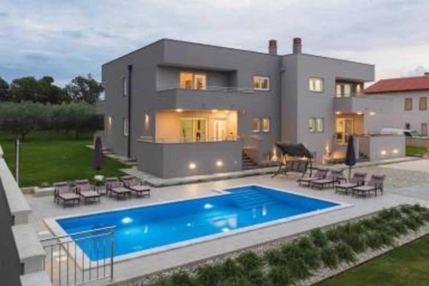 Villa Grande T&D For 14 People Near Pula With Sauna, Fitness & Heated Pool