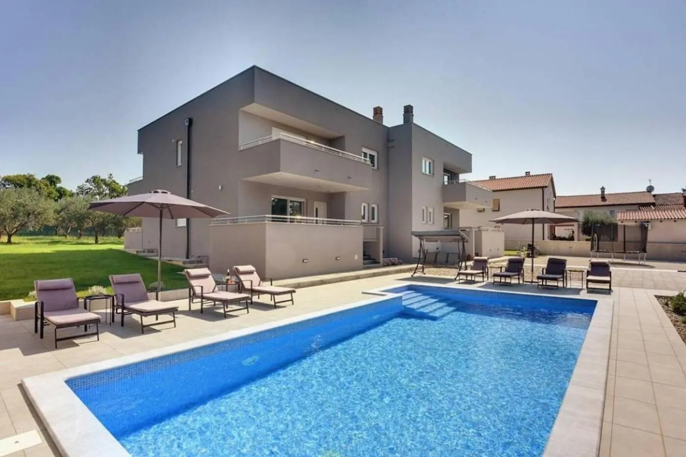 Villa Grande T&D For 14 People Near Pula With Sauna, Fitness & Heated Pool Kroatien